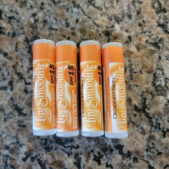 Designer Skin Lip Smoothie Mandarin Vanilla lot SPF15 NEW - Picture 1 of 2